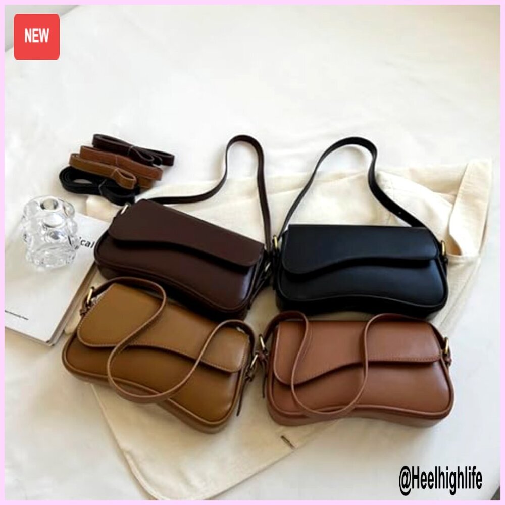 Vegan Leather Hobo Bag with Removable Straps, Large Capacity Purse - Picture 6 of 7